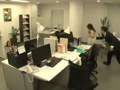 Asiático, Consolador, Grupo, Grupo, Hd, Oficina, Fiesta, Medias largas