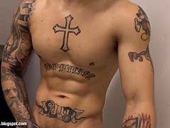 Amateur, Asiatique, Tir de sperme, Homosexuelle, Masturbation, Solo