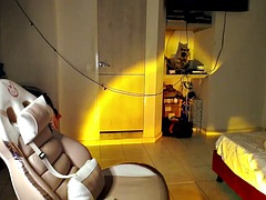 Lieveling, Grote mammen, Zwart, Zwart, Roodharige vrouw, Alleen, Speelgoed, Webcamera