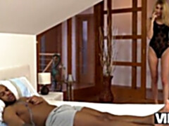 Africano, Dormitorio, Verga grande, Pajear, Hd, Interracial, Lamidas, Tetas