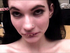 British Teen Roxanne First Audition Blowjob