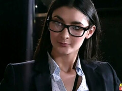 お尻, 指いじり, レズビアン, なめる, オマンコ