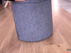 茶髪の, フェティッシュ, Hd, 下着, ラフ, スパンキング, おもらし, 三人