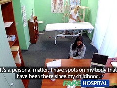 Braunhaarige, Tschechisch, Arzt, Fingern, Hd, Krankenschwester, Pov, Muschi