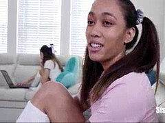 Pov, swallow, nubile