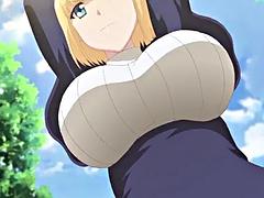フェラチオ, フォアサム, グループ, 手コキする, 淫乱熟女, アウトドア, 公共, オッパイの