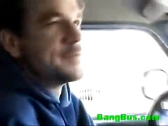 In den arsch, Grosse titten, Bus, Hd, Öffentlich