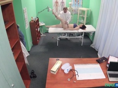 フェラチオ, 医者, バック, 指いじり, なめる, 看護婦, オイル, のぞき