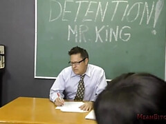 お尻, フェラチオ, 黒人, フェムドム, フェティッシュ, 奴隷, 生徒, 教師
