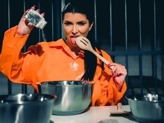 Kont, Grote kont, Bruinharig, Zoenen, Lesbisch, Geschoren, Strippen, Tieten likken