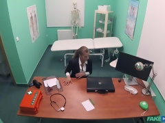 Amateur, Corridas, Médico, Estilo perrito, Lamidas, Oficina, Tragarse, Uniforme
