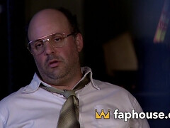 Grosse titten, Blasen, Pummelig, Aufs gesicht abspritzen, Hardcore, Latex, Flotter dreier