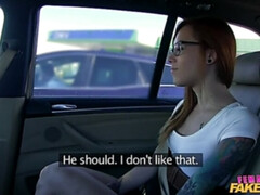 Amateur, Voiture, Femelle, Doigter, Léchez, De plein air, Chatte