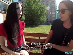 Here is Russian teen Angel Rush fucking a public agent in a car.