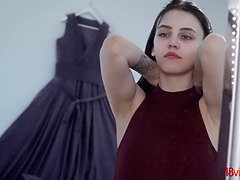 Arsch, Blasen, Braunhaarige, Süss, Kehlenfick, Muschi, Jungendliche (18+), Titten