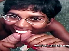 Enthousiasteling, Brits, Eerste keer, Brillen, Hd, Indisch, Geschoren, Trio