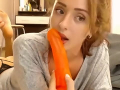 Rubia, Casero, Pelirrojo, Solo, Chupando, Tetas, Juguetes, Camara web