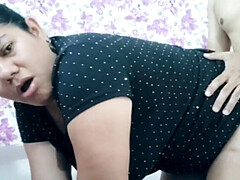 69, 素人, 惨い, ぽちゃ, 彼女, お婆さん, 韓国人, 熟年