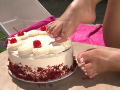 Asiatisch, Tussi, Schwarz, Blasen, Füsse, Absätze, Interrassisch, Lingerie