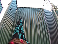 Arsch, Tschechisch, Masturbation, Dusche, Spanner