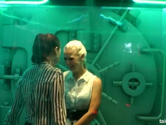 衣服着たままセックス, 異人種間, レズビアン, ヌード, オージー, パーティ, ポルノスター, 濡れ