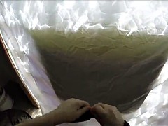 Tussi, Braunhaarige, Masturbation, Spielzeuge