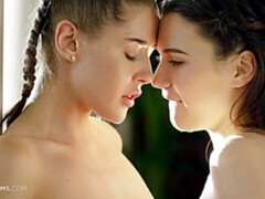 Morena, Besar, Lesbiana, Lamidas, Masturbación, Tetas naturales, Coño, Adolescente