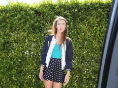 Charity Crawford making her driver hot