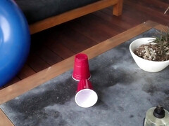 Nana, Gros seins, Bikini, Noire, Noir ébène, Hard, Fête, Nénés