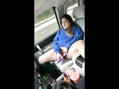 Arsch, Dildo, Latina, Lingerie, Öffentlich, Realität, Rotschopf, Hure