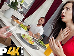 Gevangen, Bedriegen, Man die toekijkt, Hd, Klein, Gezichtspunt, Realiteit, Tieten likken