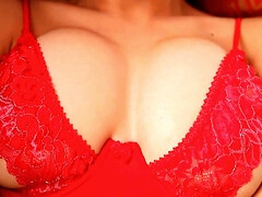 デカ尻, デカパイ, 茶髪の, 自家製, 日本人, 下着