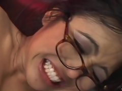 アジア人, フェラチオ, 顔射, 異人種間
