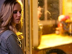 Mooi, Blond, Rondborstig, Lesbisch, Masturbatie, Kut duiken, Tiener, Tieten likken