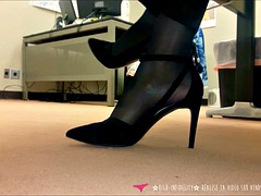 Amateur, Europeo, Fetiche de pies, Francés, Tacones, Lencería, Madres para coger, Secretaria