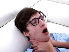 Tanlined mommy bouncing on that perfectly young cock