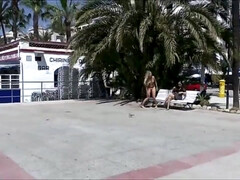 Amateur, Cul, Plage, Dingue, Exhib, Public, Chatte, Nénés