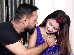 デカパイ, フェラチオ, 茶髪の, 手コキする, インド人