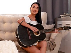 Cameraman fucks skinny Alisa Kovi