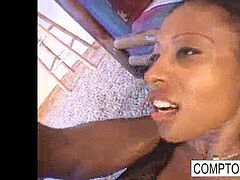 Noire, Tir de sperme, Noir ébène, Chatte