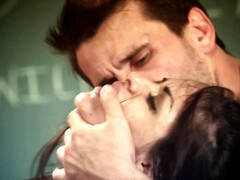 デカパイ, フェラチオ, 茶髪の, バック, 顔射, Hd