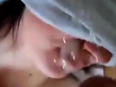 Cumpilation facials by french girl