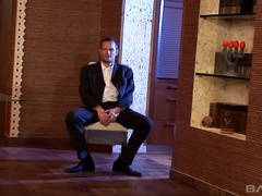 ブロンド, イく瞬間, 顔射, 下着, おもらし, ゴックンする