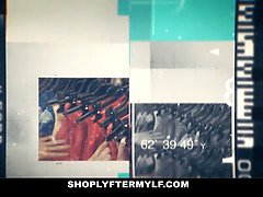 Cashier Accuses Hot Milf of Shoplifting Precious Jewelry From the Mall - Alura Jenson