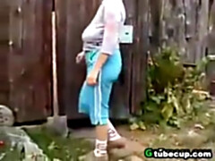 お尻, デカ尻, フェラチオ, 古典, チン, 熟年, オマンコ, ロシア人