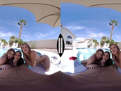 Chica, Tetona, Universidad, Tetas naturales, Piscina, Pov, Realidad