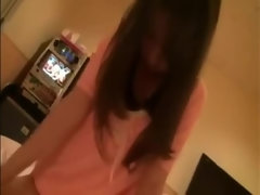 Attractive oriental hussy featuring beautiful fetish sex video