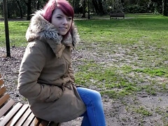 18 jahre, Leie, Vorstellungsgespräch, Tussi, Hardcore, Zierlich, Dürr, Titten