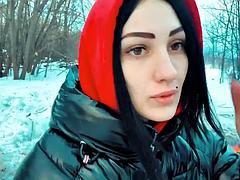 She Can Suck Outside....: Blowjob, Amateur  Masturbation Porn