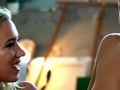 Bailey Brooke Evelin Stone Slut Strip, Lick, and Video Game Fuck